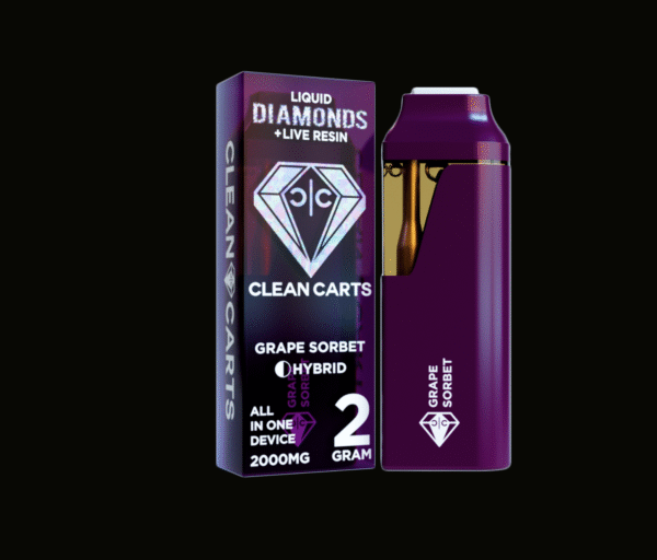 grape sorbet clean carts